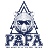 Papa Bear Triangle Logo