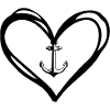 Anchor Heart Moin