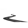 Motorway with road