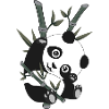 Panda - Bambou