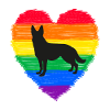 German Shepherd, dog lover