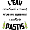 Eau et Pastis