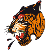 tiger hoved old school tatovering stil