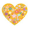 Herz Blumen personalisierbar