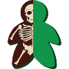 Character Pöppel Skeleton Green