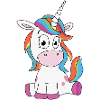 Süßes Einhorn Personalisieren