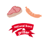 Natural Born Griller BBQ Barbecue Gift