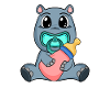 Bébé Hippopotame