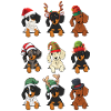 Dachshund Christmas Costume