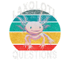Axolotl. Jeg Axolotl spørgsmål. Sjov axolotl
