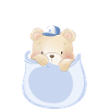 Marsupium Baby Teddy Bear