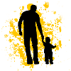Vater und Tochter