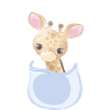 Marsupium Bébé Girafe