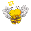 Bee Kind Bienen Kinder Mädchen