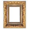 Cadres d’or pour personnaliser pour le mariage