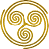 Cultura celtica Triskele a tripla spirale Simbolo 5