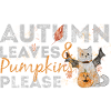 Autumn leaves and pumpkins please