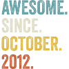 Awesome Since 2012 9 ans