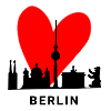 Berliner Herz Skyline Design