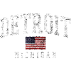 Detroit Flag Michigan Style