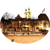 Überlingen, Bodensee mit 2 Kirchtürmen