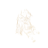 Art-acte d’une fille nue