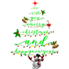 Script Christmas Tree with Snowman