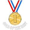 MEDAL GOLD OF THE BEST