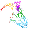 Pferdekopf Bunt Pferd Pferde