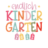 Endlich Kindergarten 2022 Mädchen