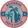 Muizenberg Südafrika Sommer Surf Design