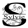 Monogramme avec le prénom Sylvie