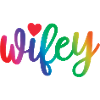 Wifey - Cute Heart, gave til kone gifte kvinder