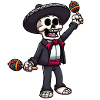 Mariachi Skeleton