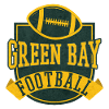 Green Bay Football Abzeichen