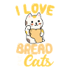 Cats and bread