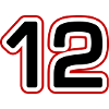 12 symbole de nombre