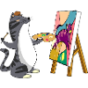 Painting Cat