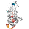 triton sirène poseidon roi des océans