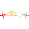 Bicycle Heartbeat Retro