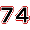 74 Nombre symbole
