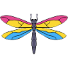 Pan Pride Dragonfly