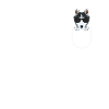 Husky in der Brusttasche