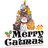 Cats Christmas Tree Xmas Christmas