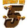 Birthday boys fifth birthday 5.