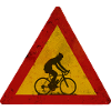 Road bike crossing