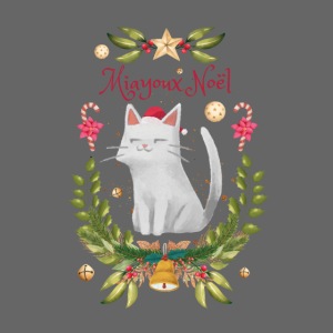 Miayoux Noël - Pull moche de Noël avec chat