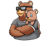 Grandfather Papou Papy Bear