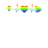 Cottagecore Estetisk Gay Pride Heartbeat Groda