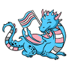 Trans Pride Dragon